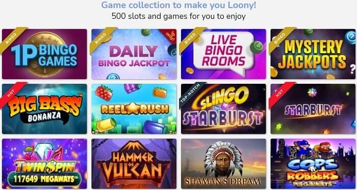 Loony Bingo Games