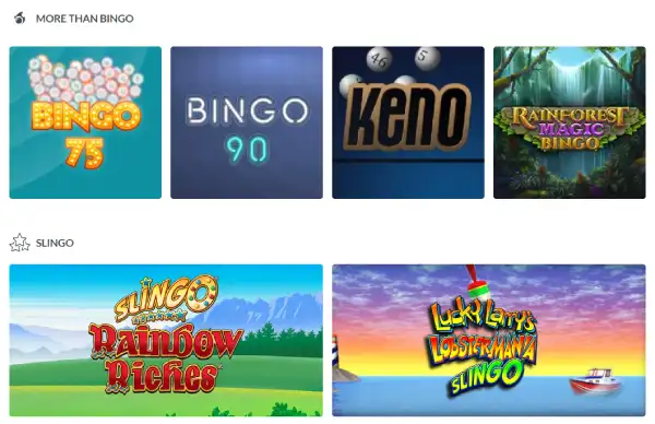 Coral Bingo Games